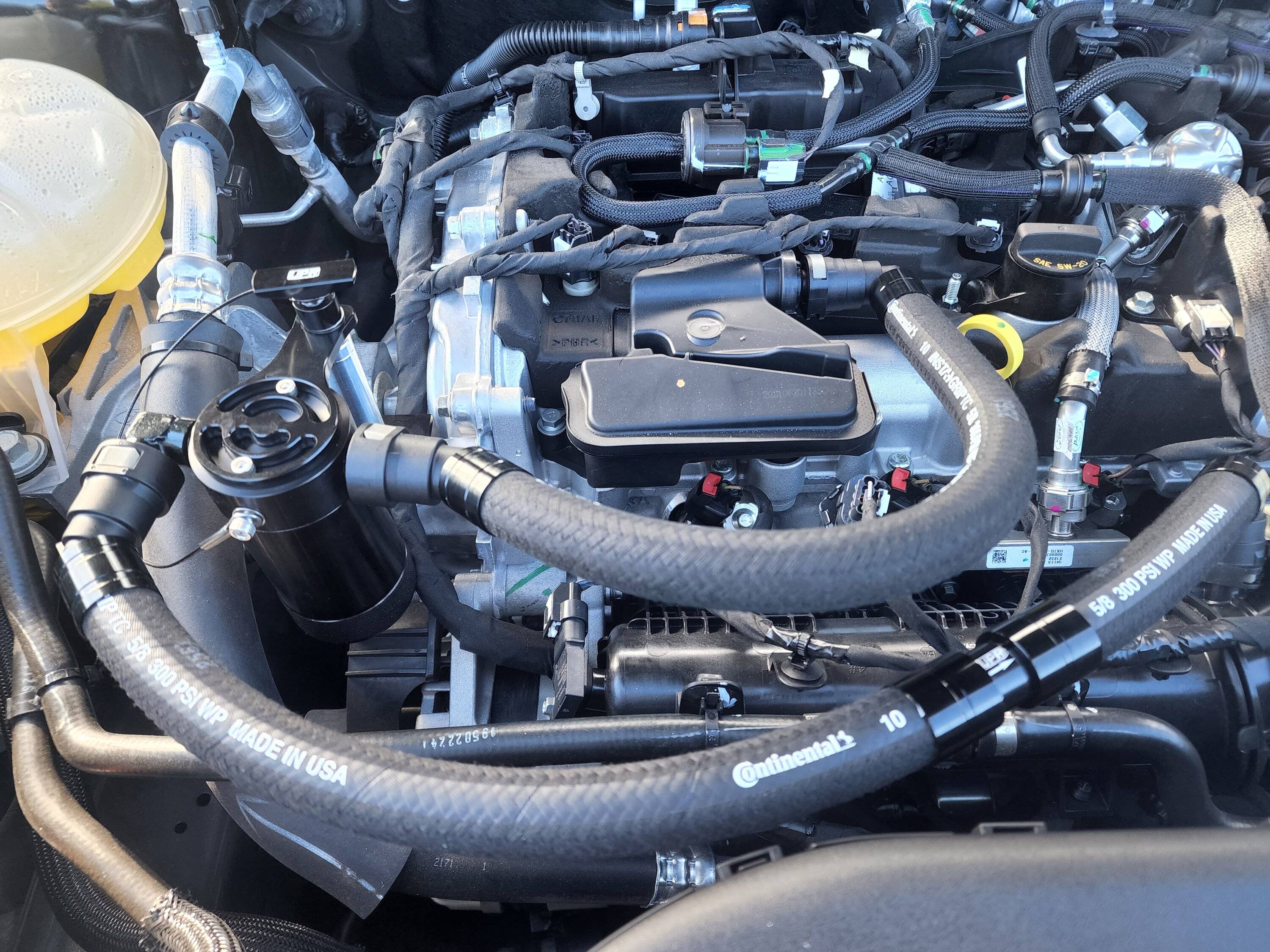 Ford Bronco Sport UPR Catch Can installed 20220611_175006