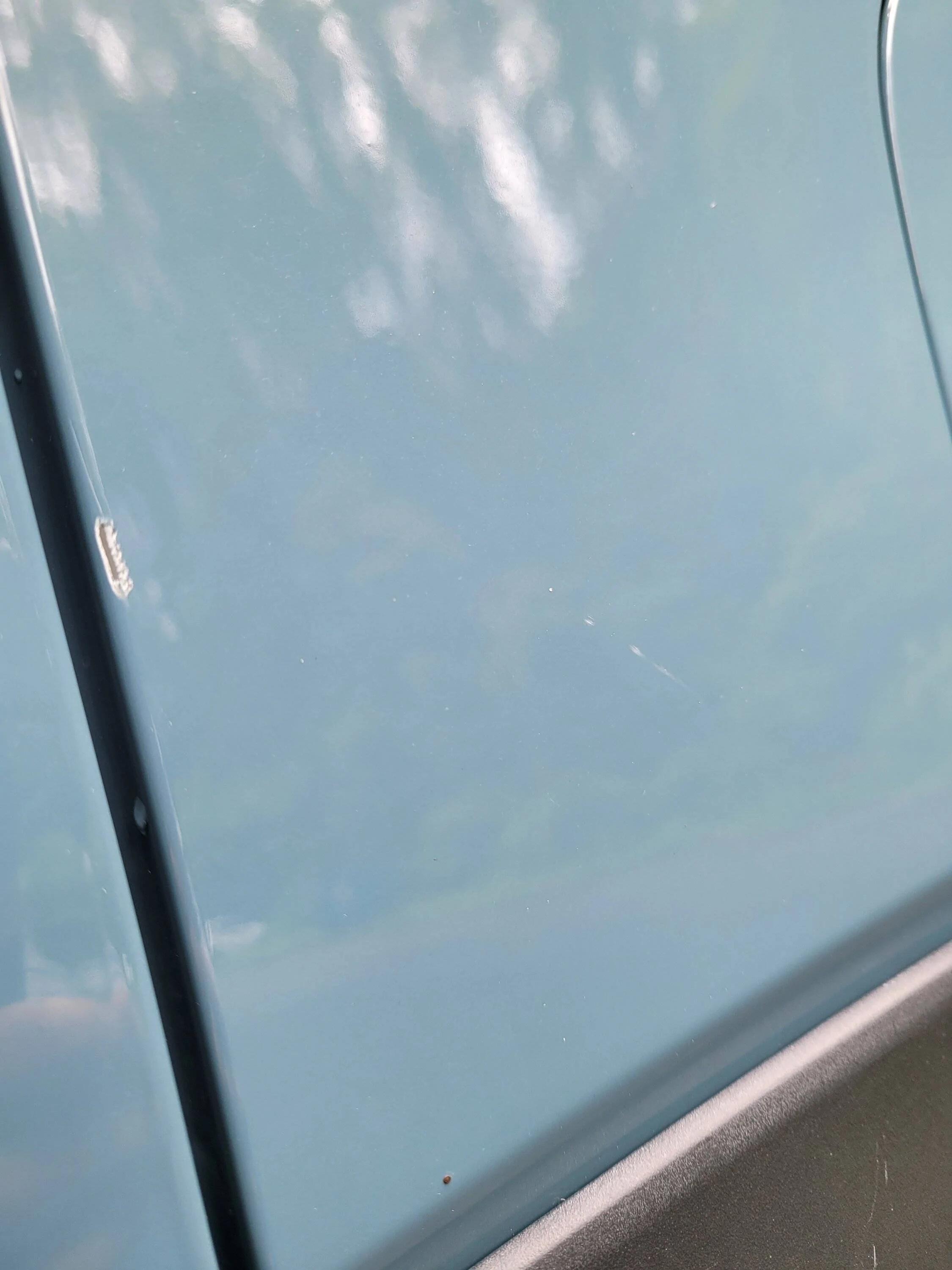 Ford Bronco Sport First paint chip...and it's a doozy 20220614_121835