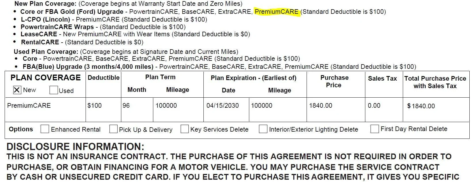 Ford Bronco Sport Ford Bronco Sport Extended Warranty at $25 over Cost!- PAYMENT PLANS AVAILABLE!! ESP