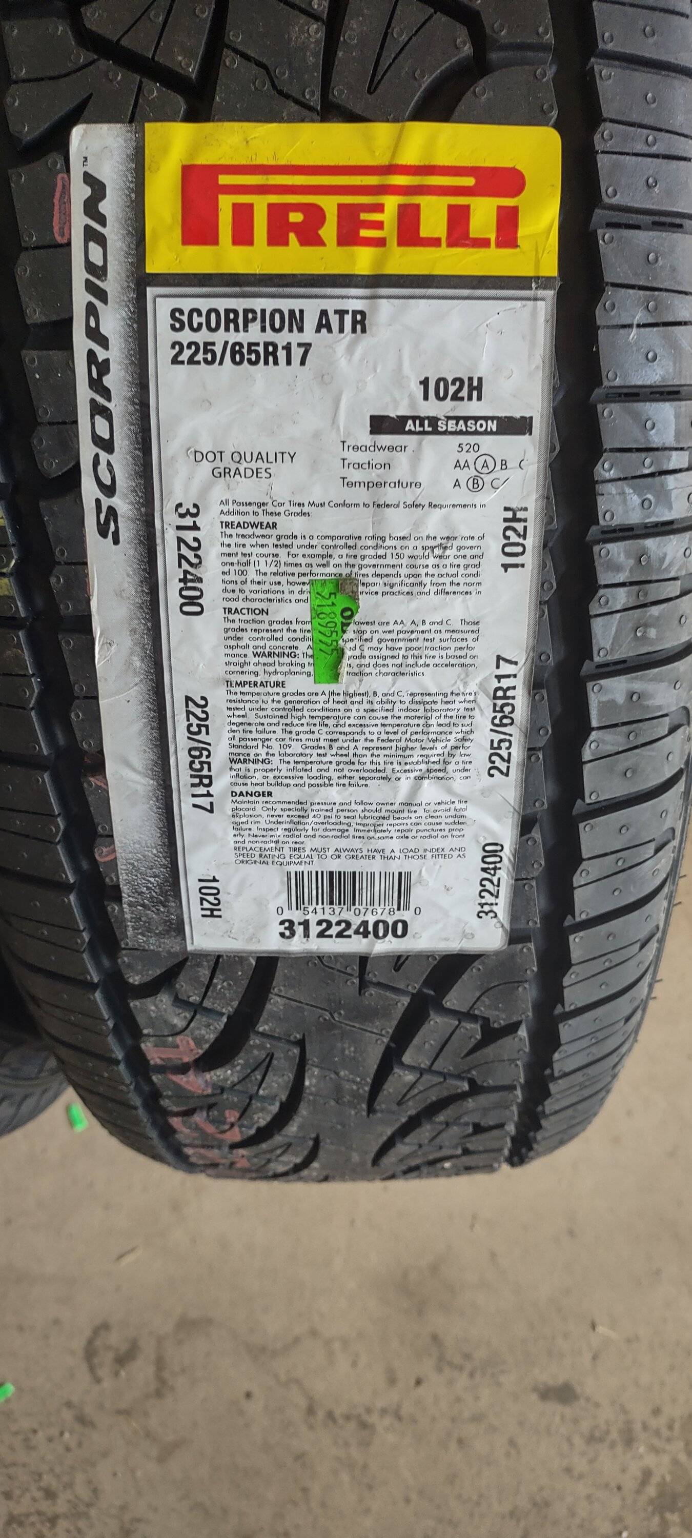 Ford Bronco Sport Colorado folks! Basically new Pirelli Scorpion ATRs 225/65/r17  $400 IMG_20220614_130743358_HDR