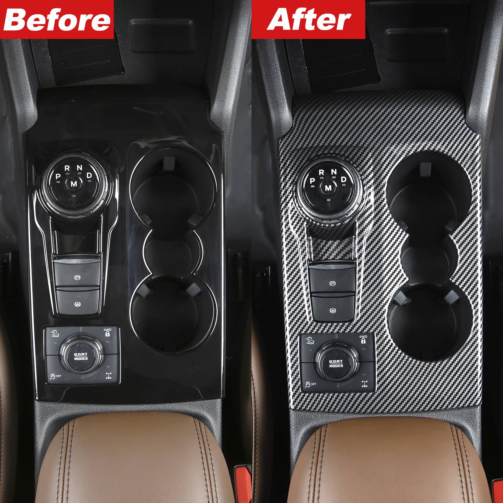 Ford Bronco Sport Sales-Bronco Sport Gear panel decoration & Armrest box organizer %E5%AE%89%E8%A3%85%E5%89%8D%E5%90%8E-