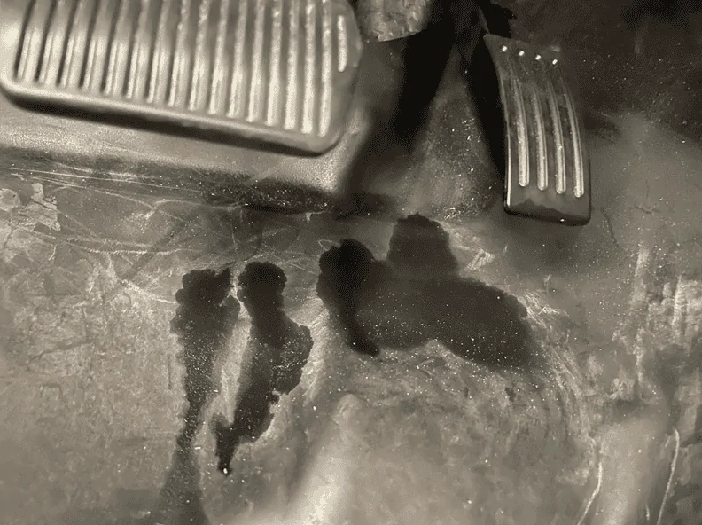 Ford Bronco Sport Strange stains on driver's floorboard under gas pedal... Screenshot 2022-06-17 085944