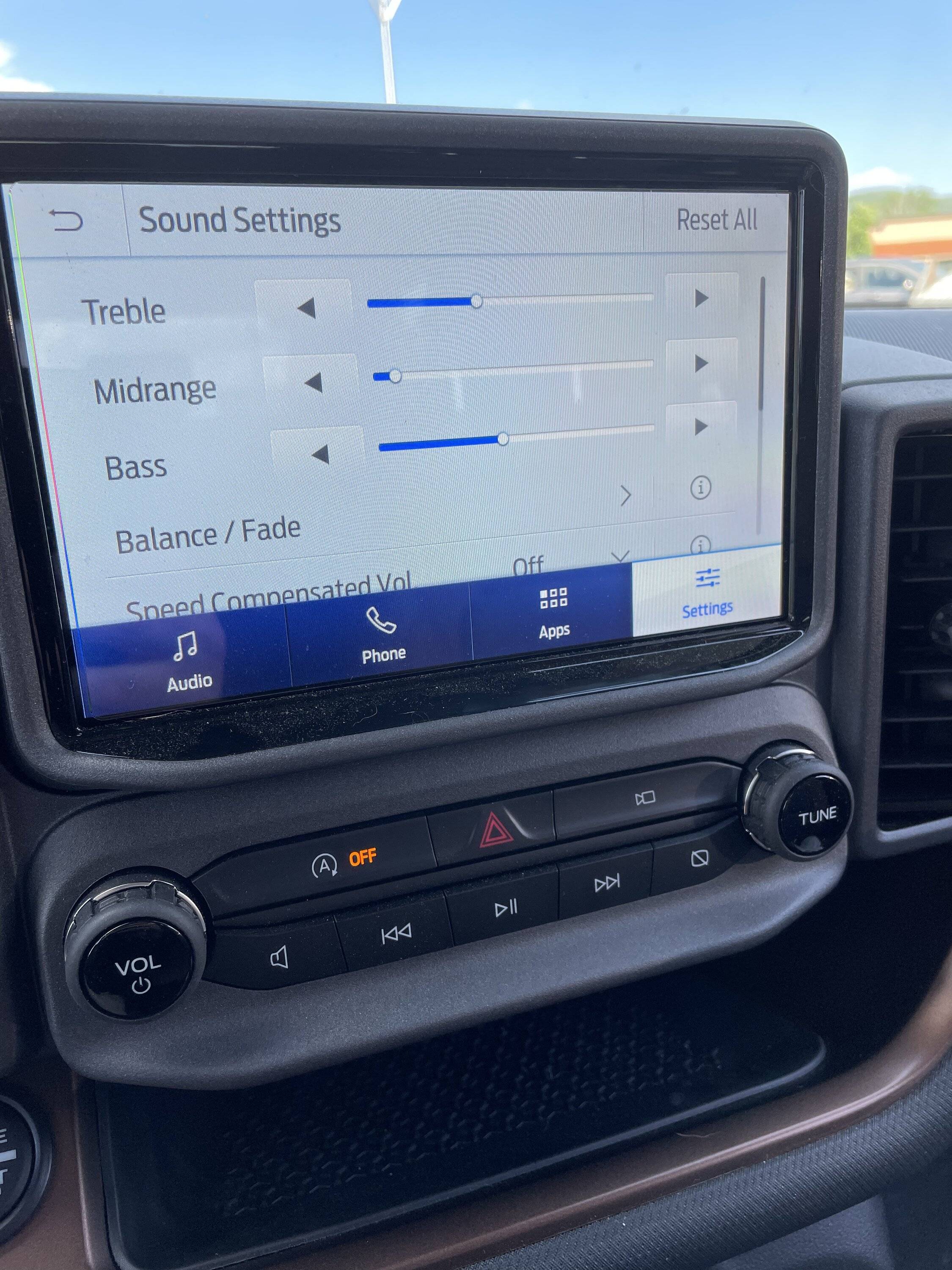 Ford Bronco Sport B&O this sounds terrible 436CBC58-C168-40F9-90B1-075CF09A59BC