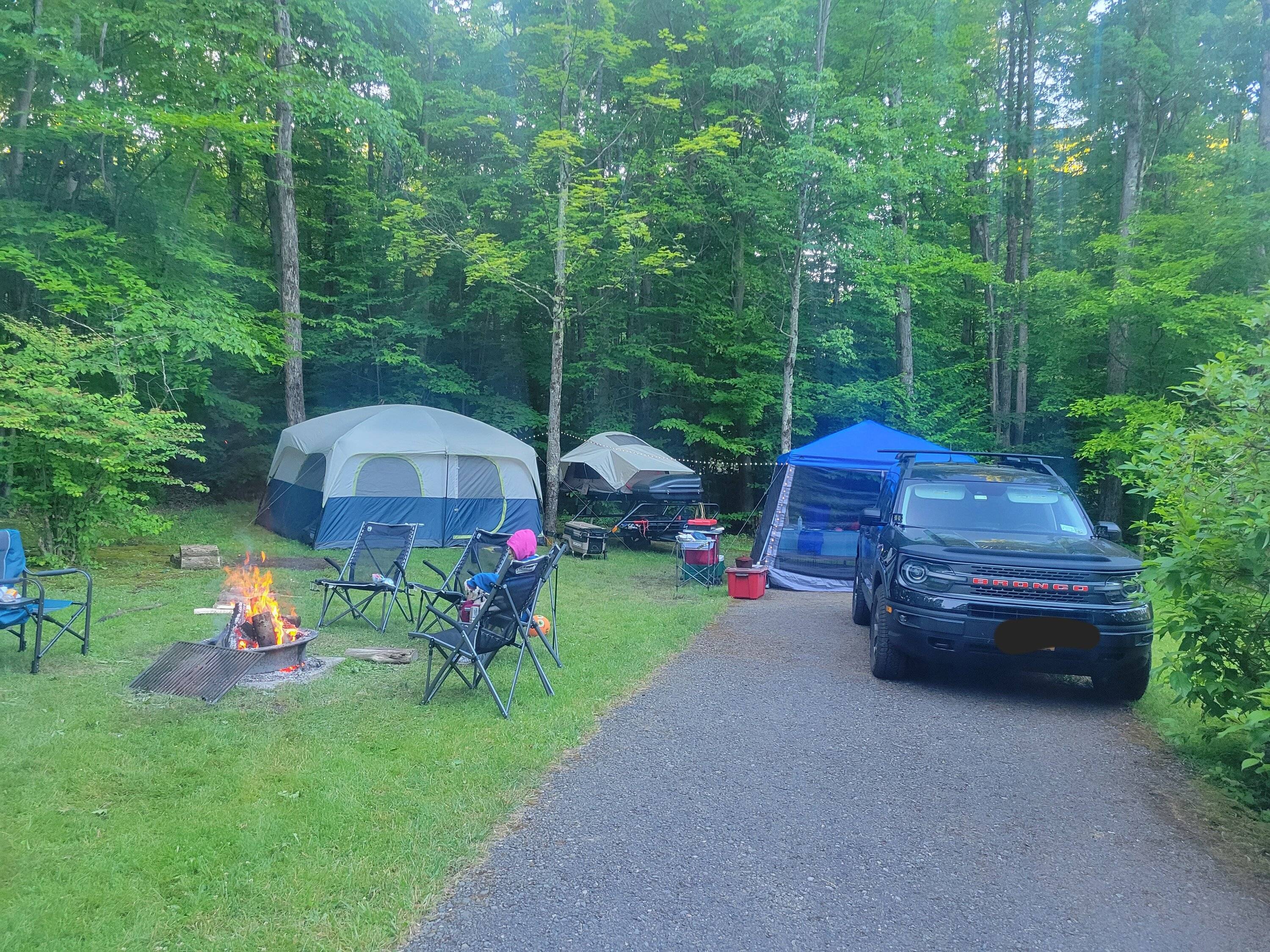 Ford Bronco Sport First road trip towing in my 2021 BS Badlands 20220619_062136