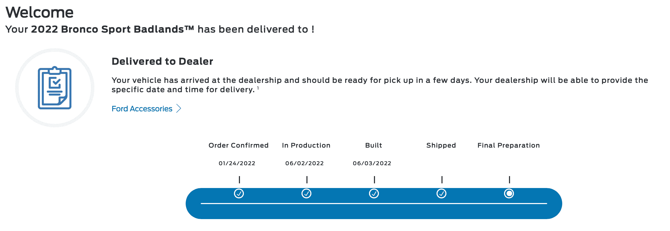 Ford Bronco Sport Waiting room Screen Shot 2022-06-20 at 1.36.33 PM