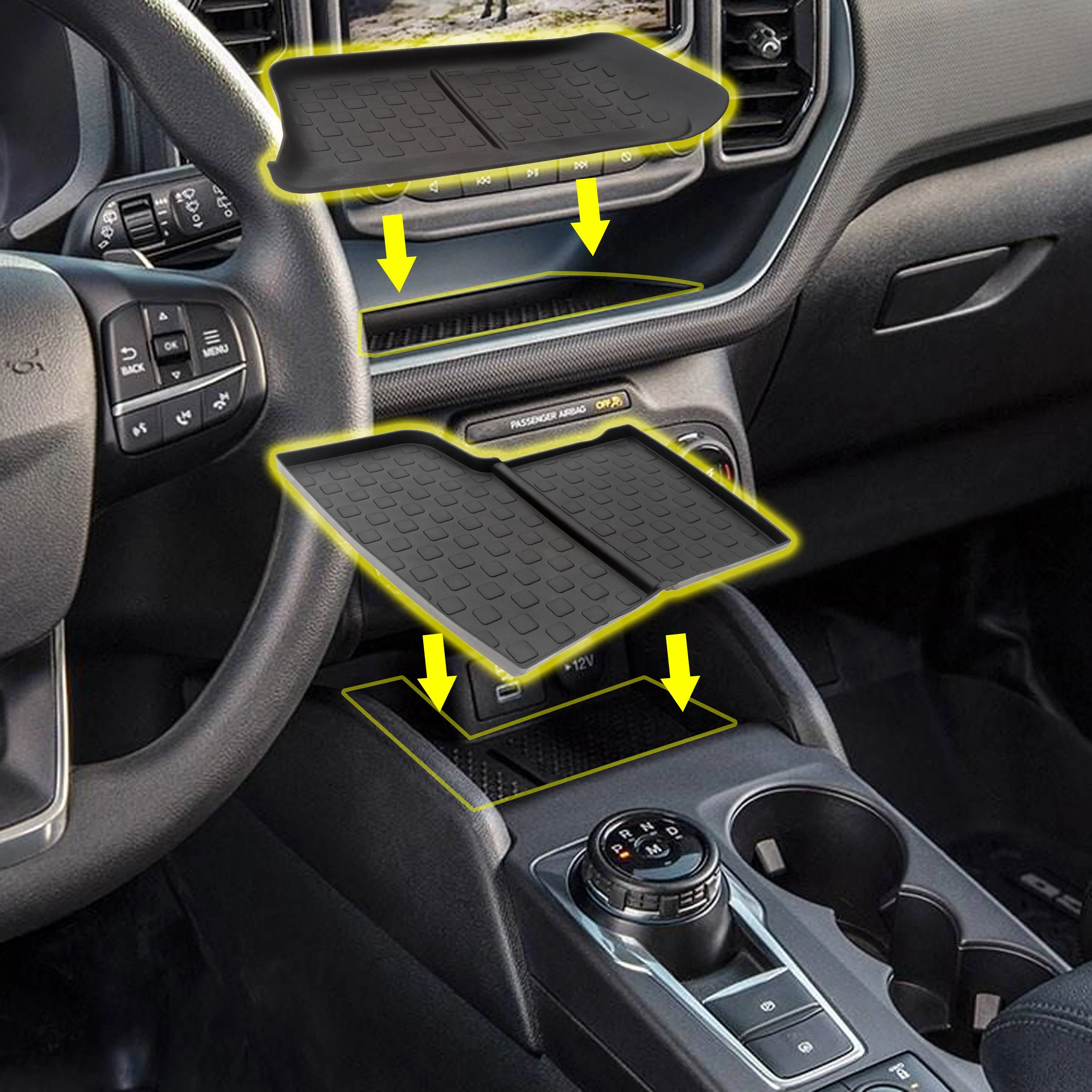 Ford Bronco Sport Bronco Sport Central storage non-slip mat 6-jpg