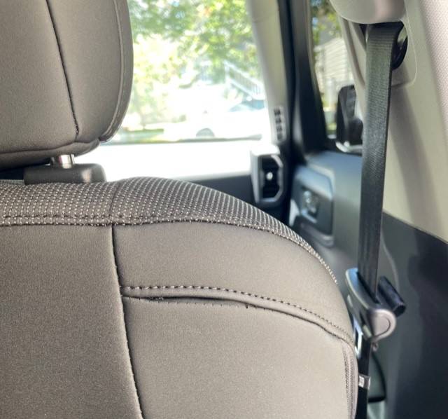 Ford Bronco Sport Seat Stitching Coming Apart bronco