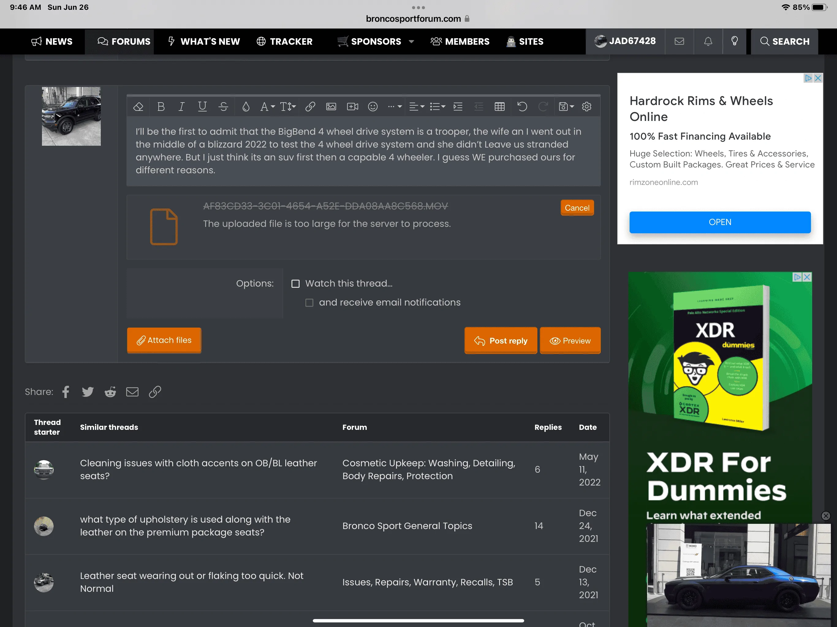 Ford Bronco Sport Leather wrapped Roast Interior differences 2753E314-1043-4A30-8BC9-AFBF92C9FF88