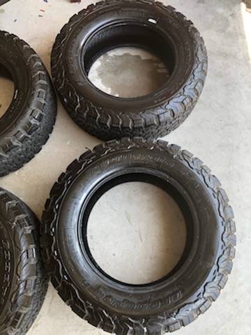 Ford Bronco Sport BFG KO2 set of 4 245 65 R17 500obo IMG_3874