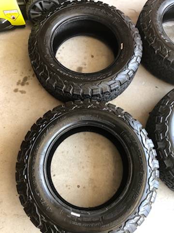 Ford Bronco Sport BFG KO2 set of 4 245 65 R17 500obo IMG_3876