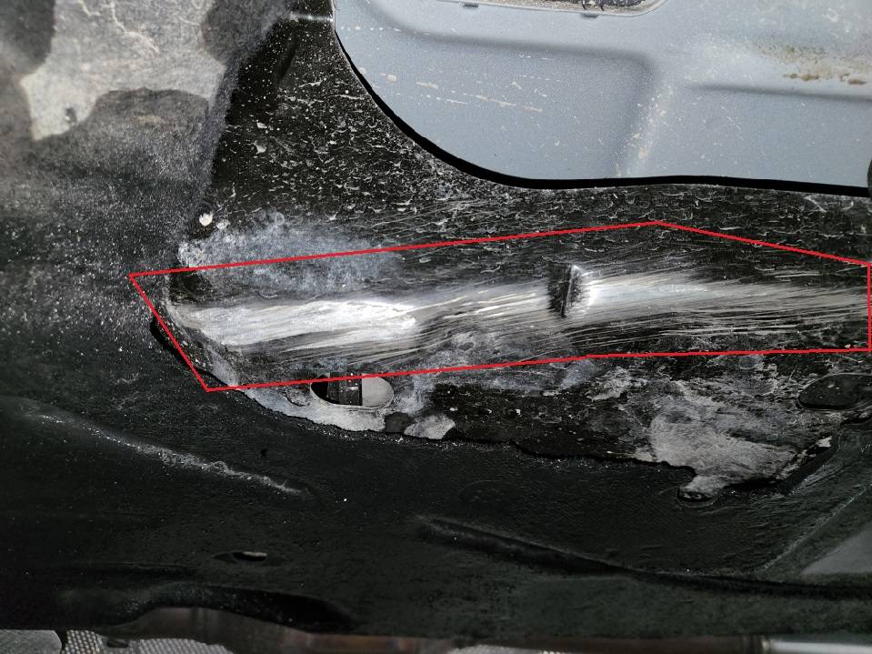 Ford Bronco Sport Underbody panel replacement Car - scrape