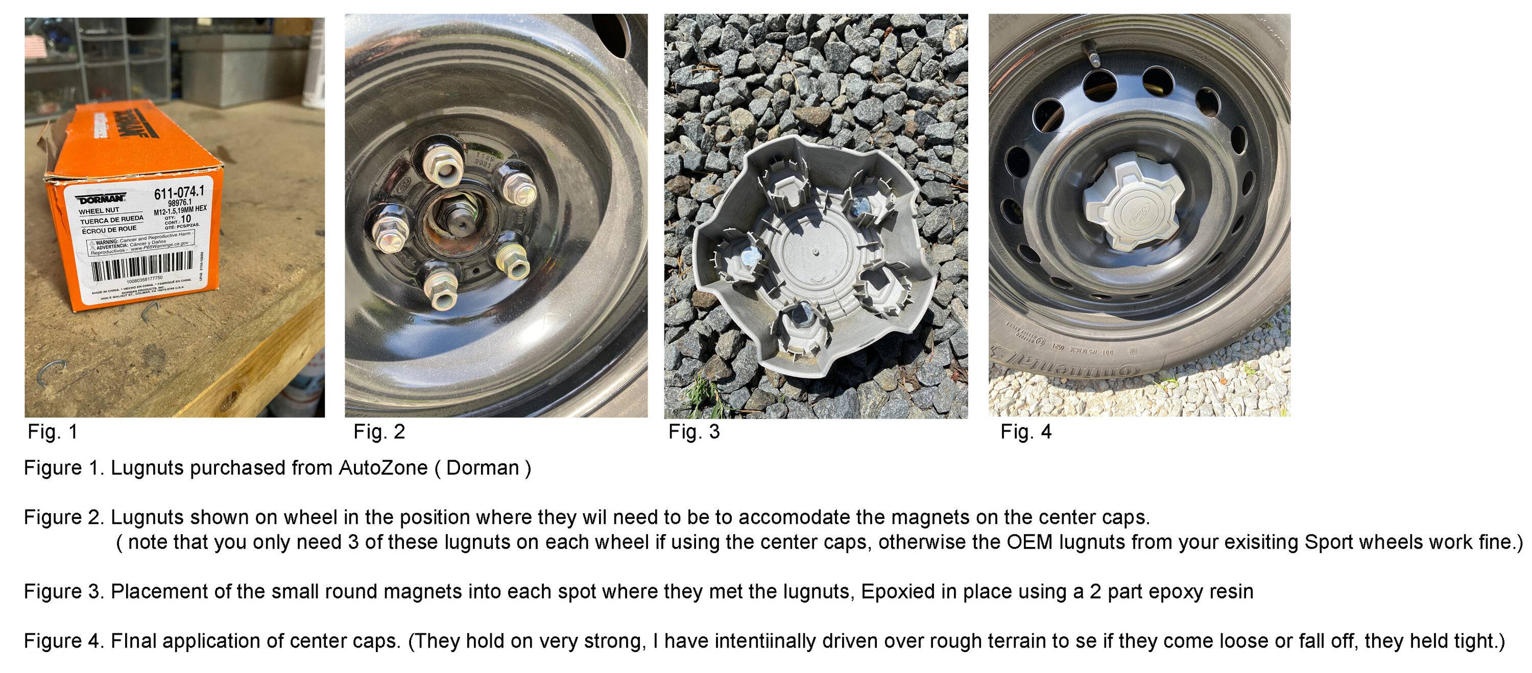 Ford Bronco Sport Just put Maverick steel wheels (steelies) on my 2021 sport.  What do you all think? Center cap install on Bronco Sport using Wheels and Caps from Maverick