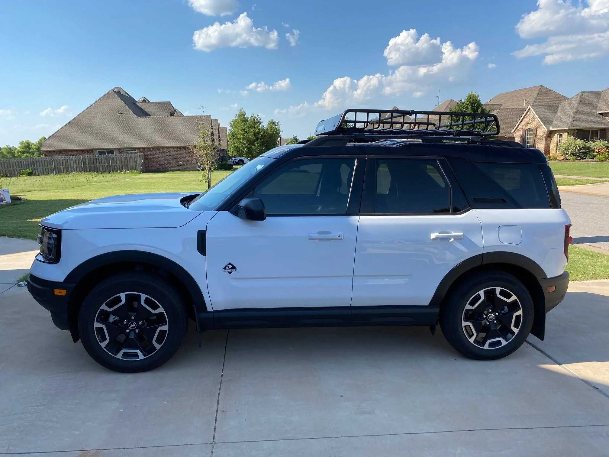 Ford Bronco Sport Yakima Mega Warrior Rack & Cargo Net Installed - great price from Backcountry 1
