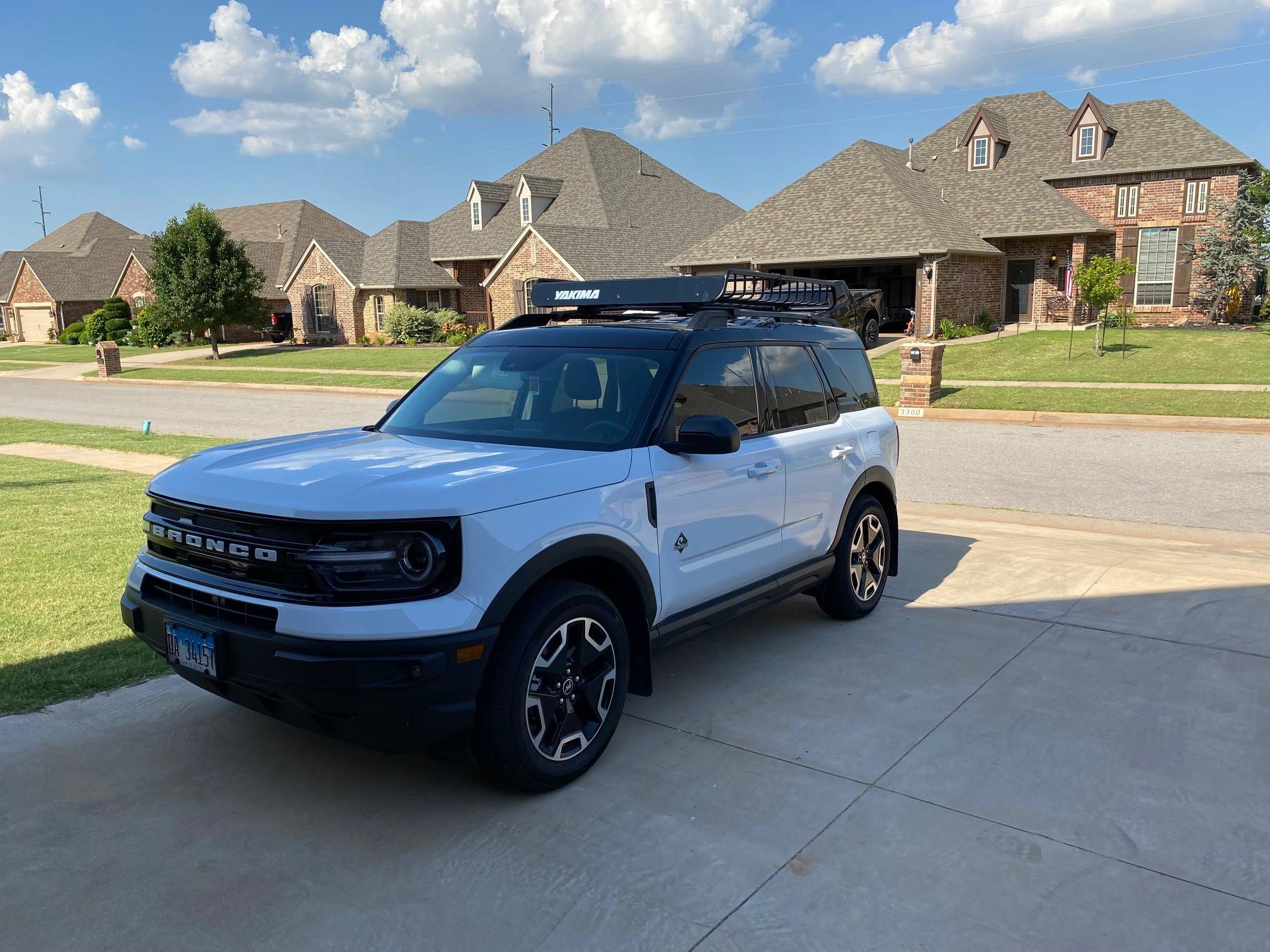 Ford Bronco Sport Yakima Mega Warrior Rack & Cargo Net Installed - great price from Backcountry 2