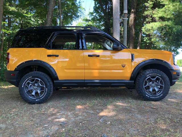 Ford Bronco Sport For those with HRG .... a few questions HRG Lift 1