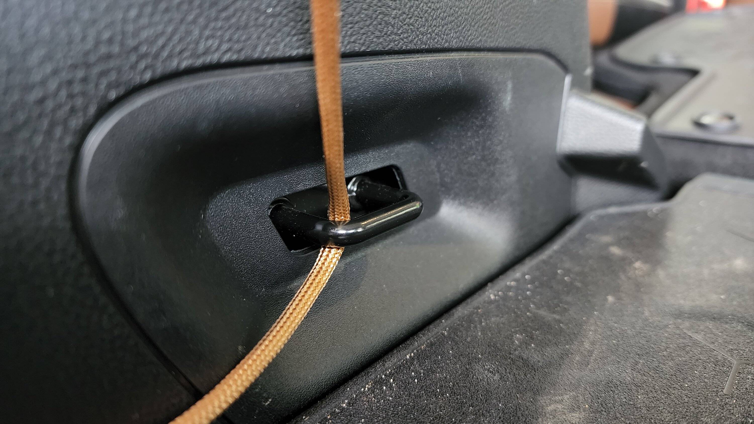 Ford Bronco Sport TUTORIAL: How to rig a bike in the back of your Bronco Sport 20220710_191024