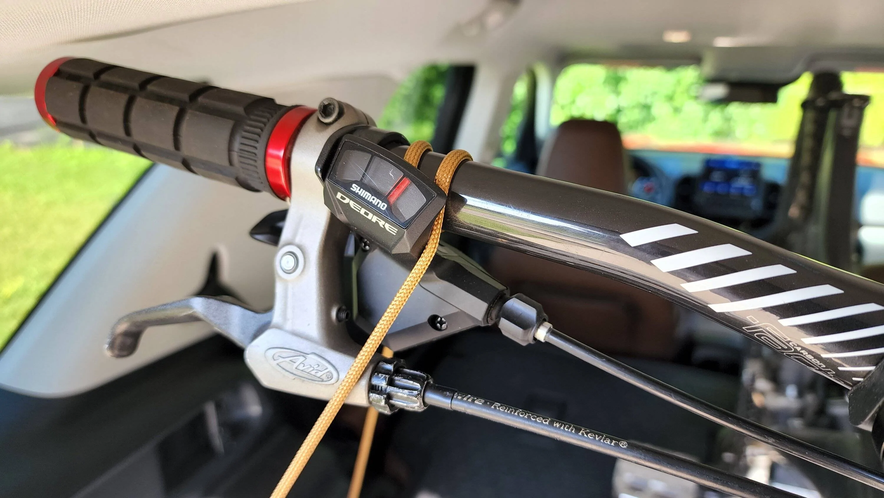 Ford Bronco Sport TUTORIAL: How to rig a bike in the back of your Bronco Sport 20220710_172524