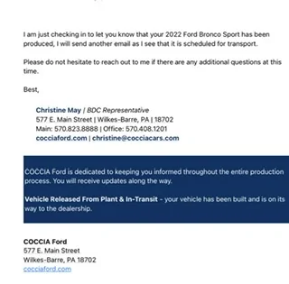 Ford Bronco Sport 6/27 Build Week 9AD9CFE0-EDBC-4B88-BBD0-055C504695CC