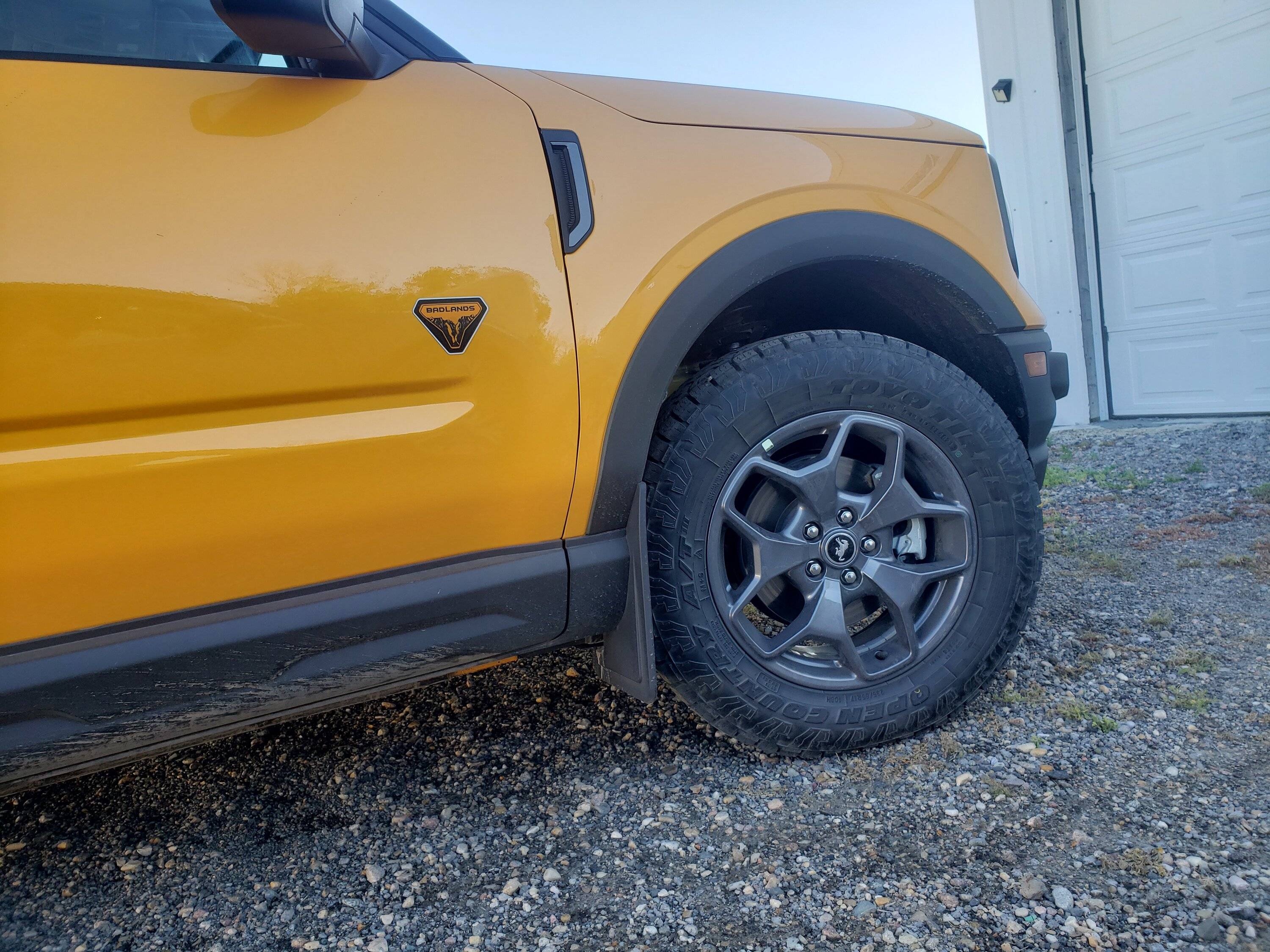 Ford Bronco Sport Tires: Are there any significant differences between 235/65/17 and 245/65/17? 20220714_185805