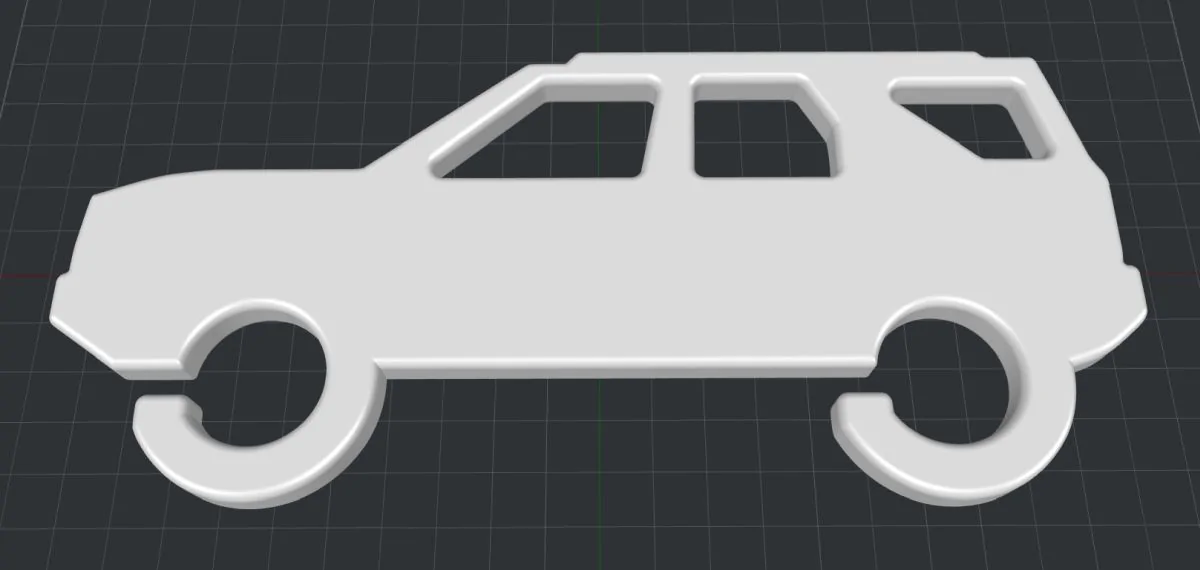 Ford Bronco Sport Grocery Gitter Bronco Sport - Bag Handle To 3D Print Clipboard01