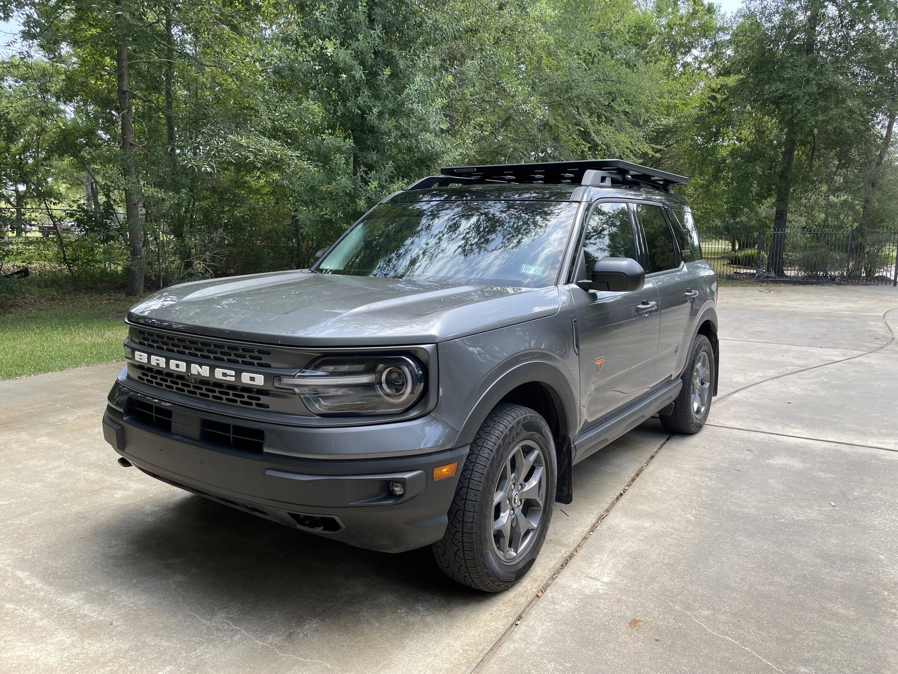 Ford Bronco Sport My Badlands was destroyed by hail. IMG_1611