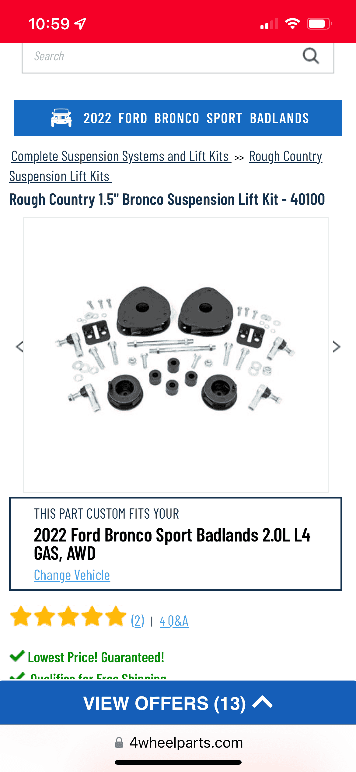 Ford Bronco Sport 1.5” HRG Lift and New KO2 Shoes 😮‍💨 03B6FC18-03BE-4350-A6A6-C5DC548333D6