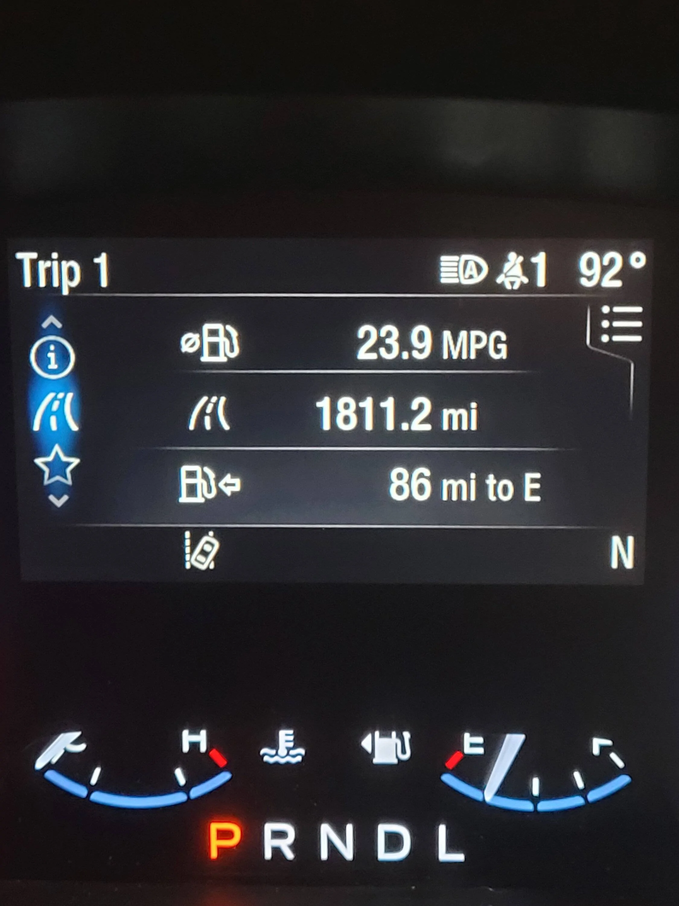 Ford Bronco Sport RIP MPG - 1.5L Cross-Country Trip W/ Roof Basket 20220721_070905