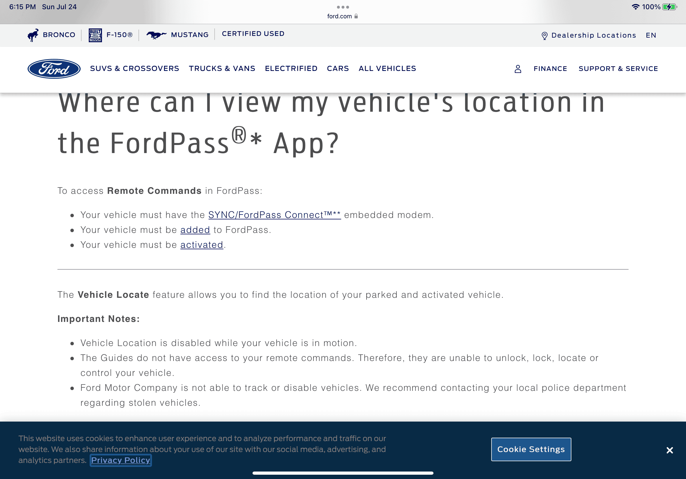 Ford Bronco Sport July 2022 Waiting Room E122A168-AB53-4D7F-888A-A52882B8DD6B