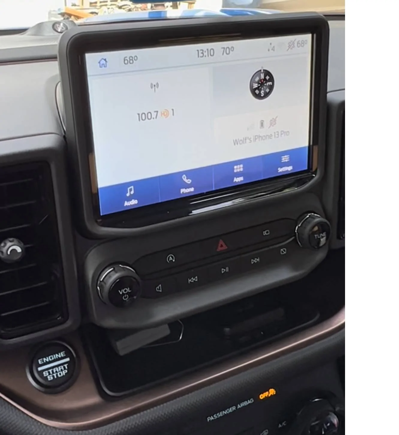 Ford Bronco Sport Media screen always shows it is 65 degrees outside 823F273E-7E78-4970-9CF7-5C564E8E21D5