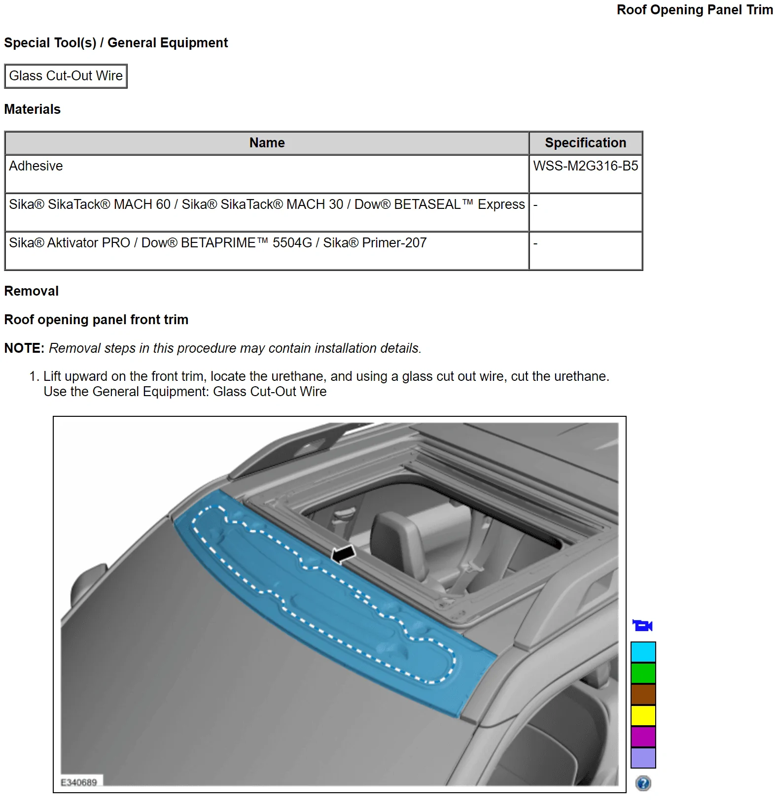 Ford Bronco Sport Roof separating 1659023194168