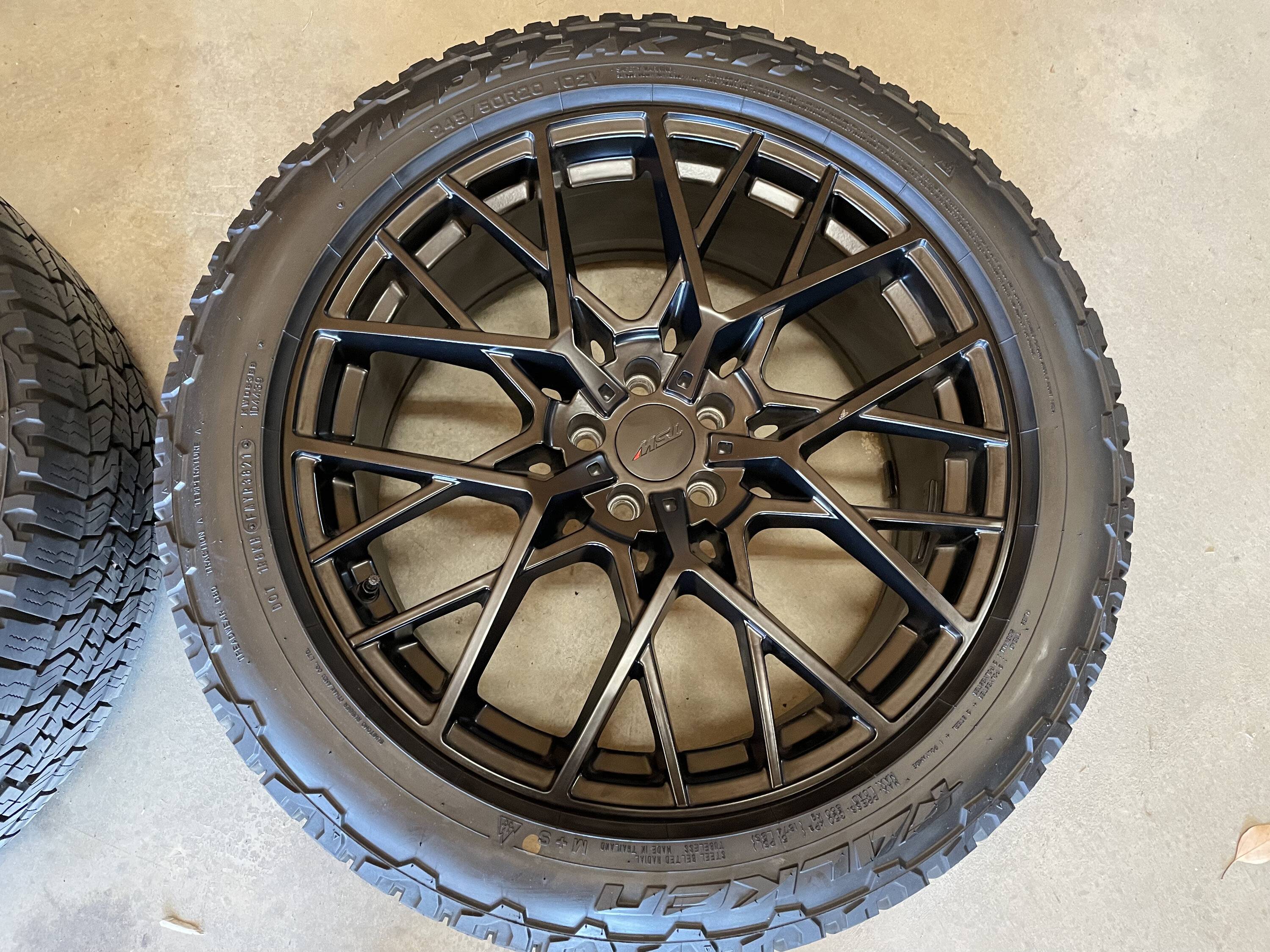 Ford Bronco Sport For Sale: 20x8.5 +40 TSW Sebring w/ 245/50/20 Falken Wildpeak A/T Trail and TPMS $2200obo IMG_4891