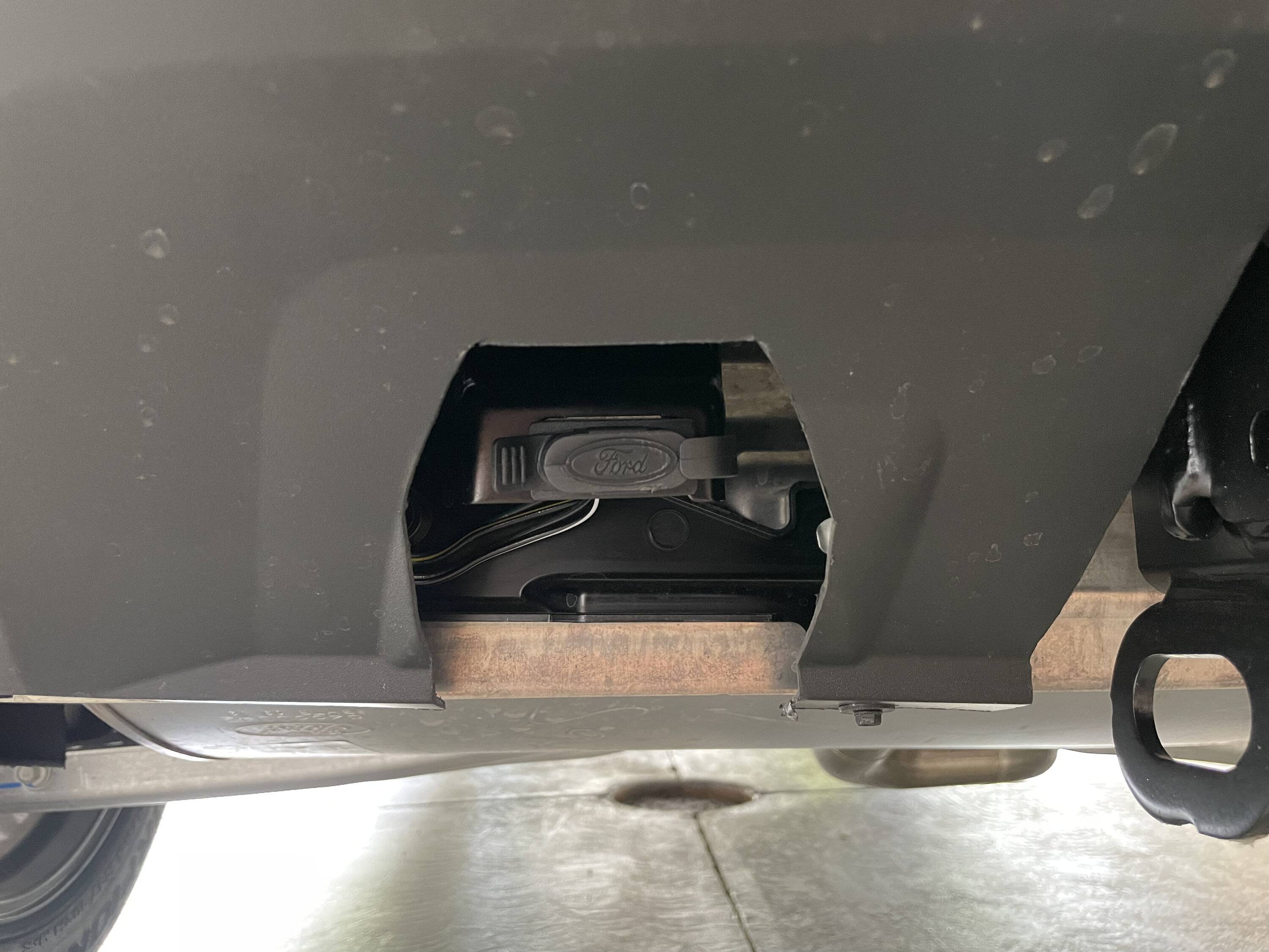 Ford Bronco Sport Adding Tow Hitch IMG_5686