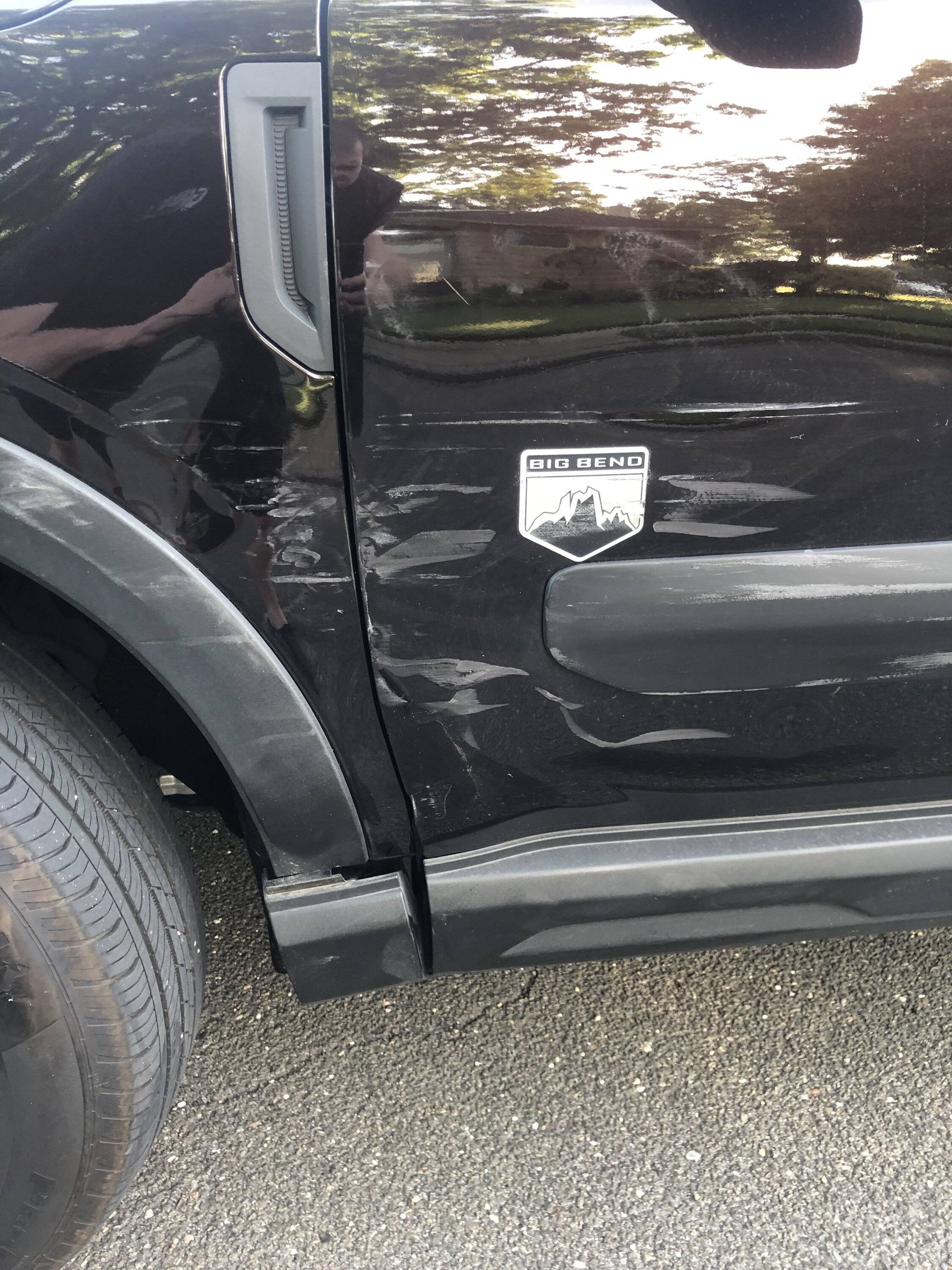 Ford Bronco Sport Kodiak Brown BB from wrecked to riches (new door and fender) 257C49D6-6D2C-46C9-92D5-18DAF708507D