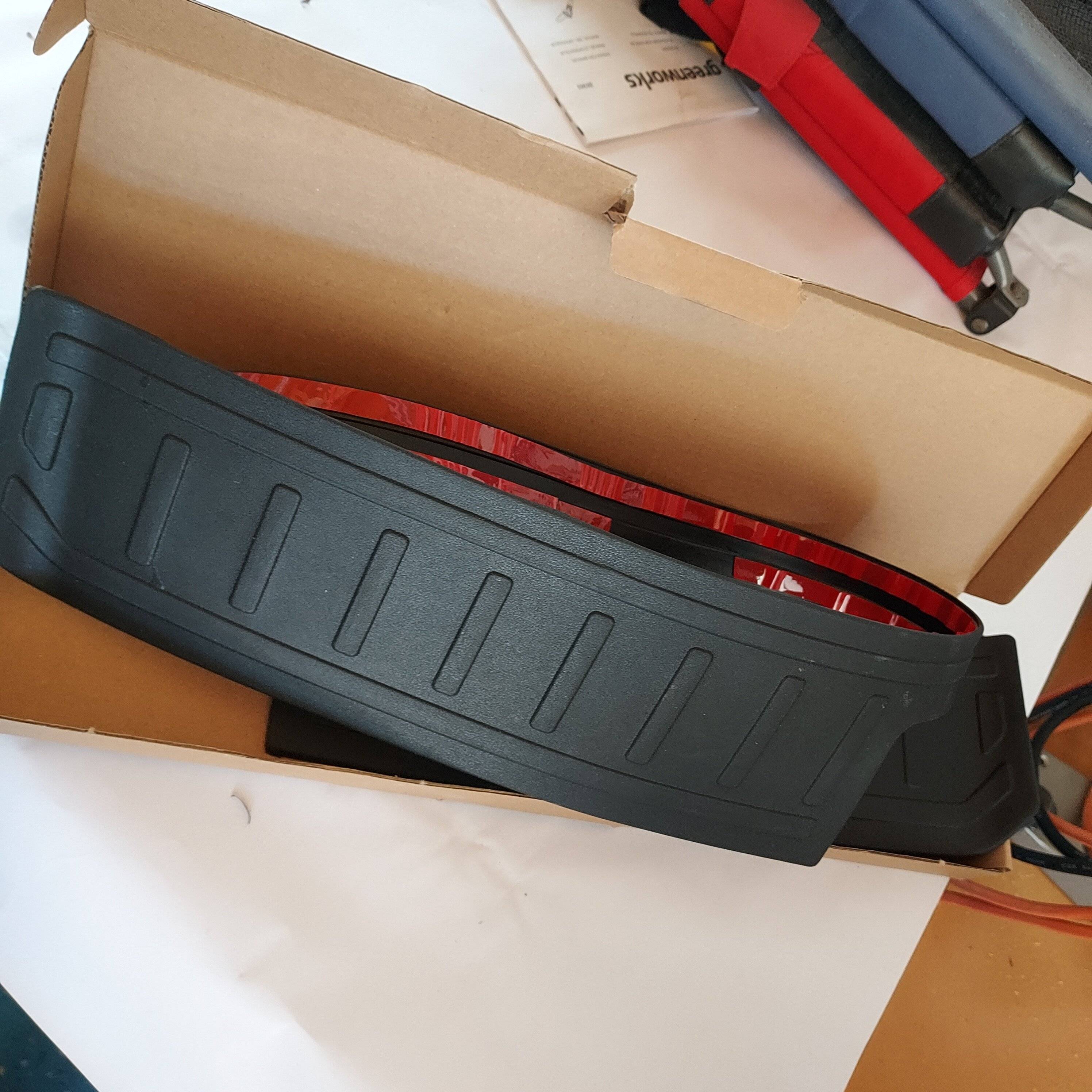 Ford Bronco Sport Rear Bumper Scuff Guard Installed 20220730_103138