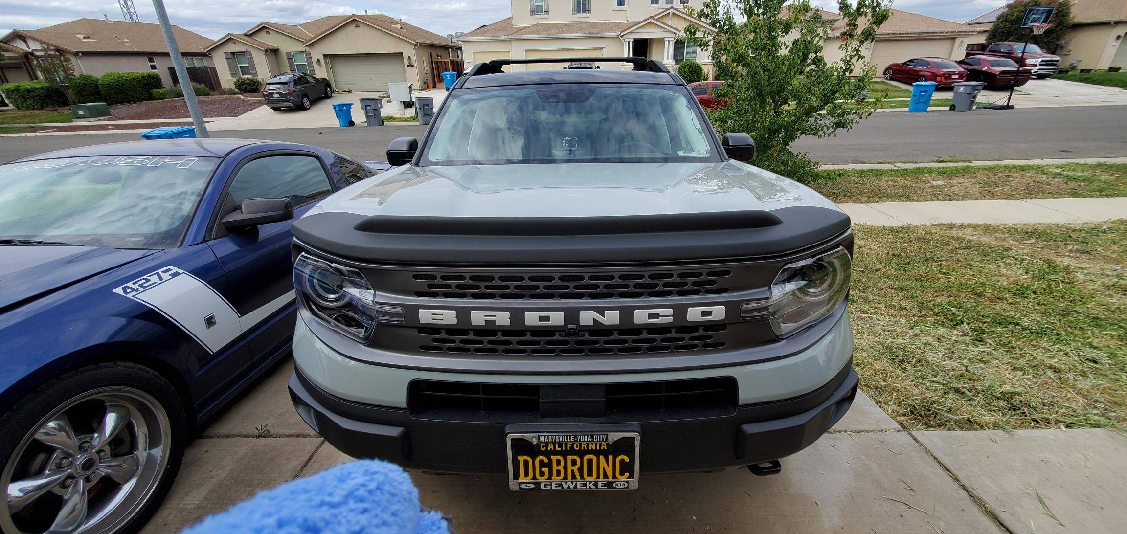 Ford Bronco Sport Anyone put a custom plate on there BS 20220506_153209