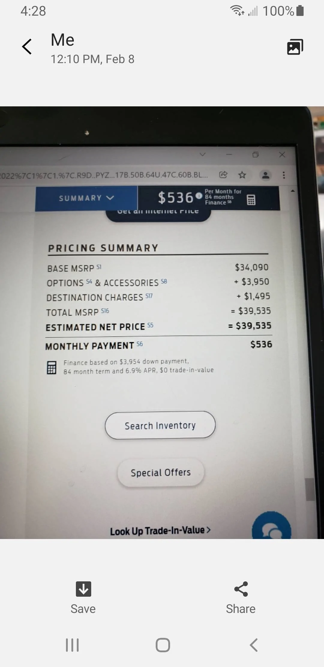 Ford Bronco Sport Ford Marketing / Protection Issue!? Screenshot_20220803-162853_Messages