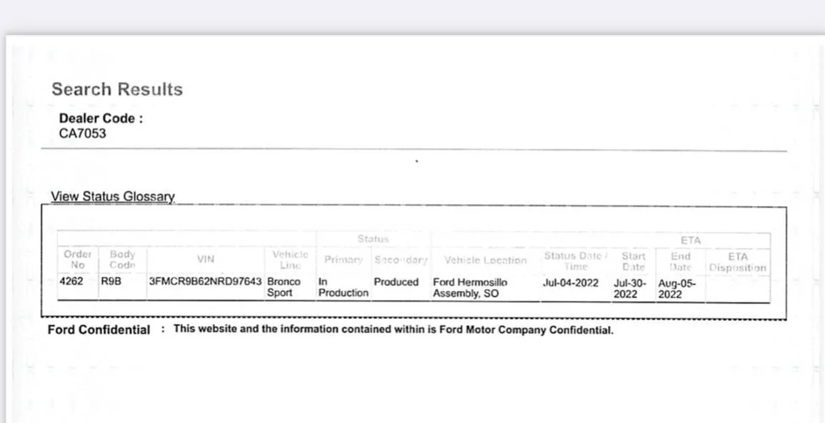 Ford Bronco Sport July 2022 Waiting Room 6F284DE7-5C47-4A4F-B498-5406E7C2CBE9
