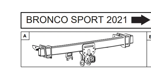 Ford Bronco Sport OEM tow hitch vs aftermarket (Curt) 1659884227826