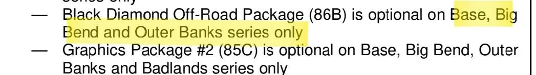 Ford Bronco Sport 2023 Bronco Sport Order Guide First Look, Introducing Black Diamond Off-Road Package Screenshot_20220808-222409_Offic