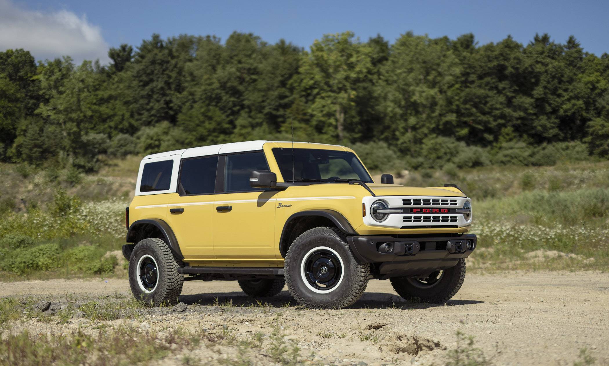 Ford Bronco Sport 2023 Bronco Sport Heritage Edition Revealed! 1,966 Heritage Limited Edition Units. Robin's Egg Blue & Yellowstone Metallic First Looks ritage-limited-edition_yellowstone_metallic_03-