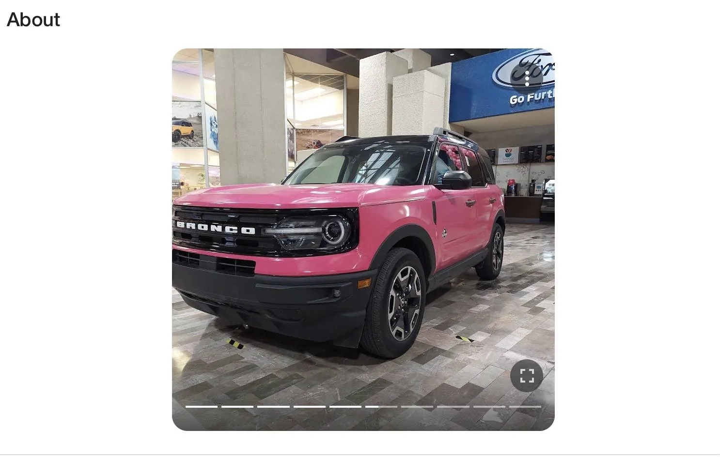 Ford Bronco Sport July 2022 Waiting Room A5E4F349-9C6B-4565-B8C1-F06930CFF195