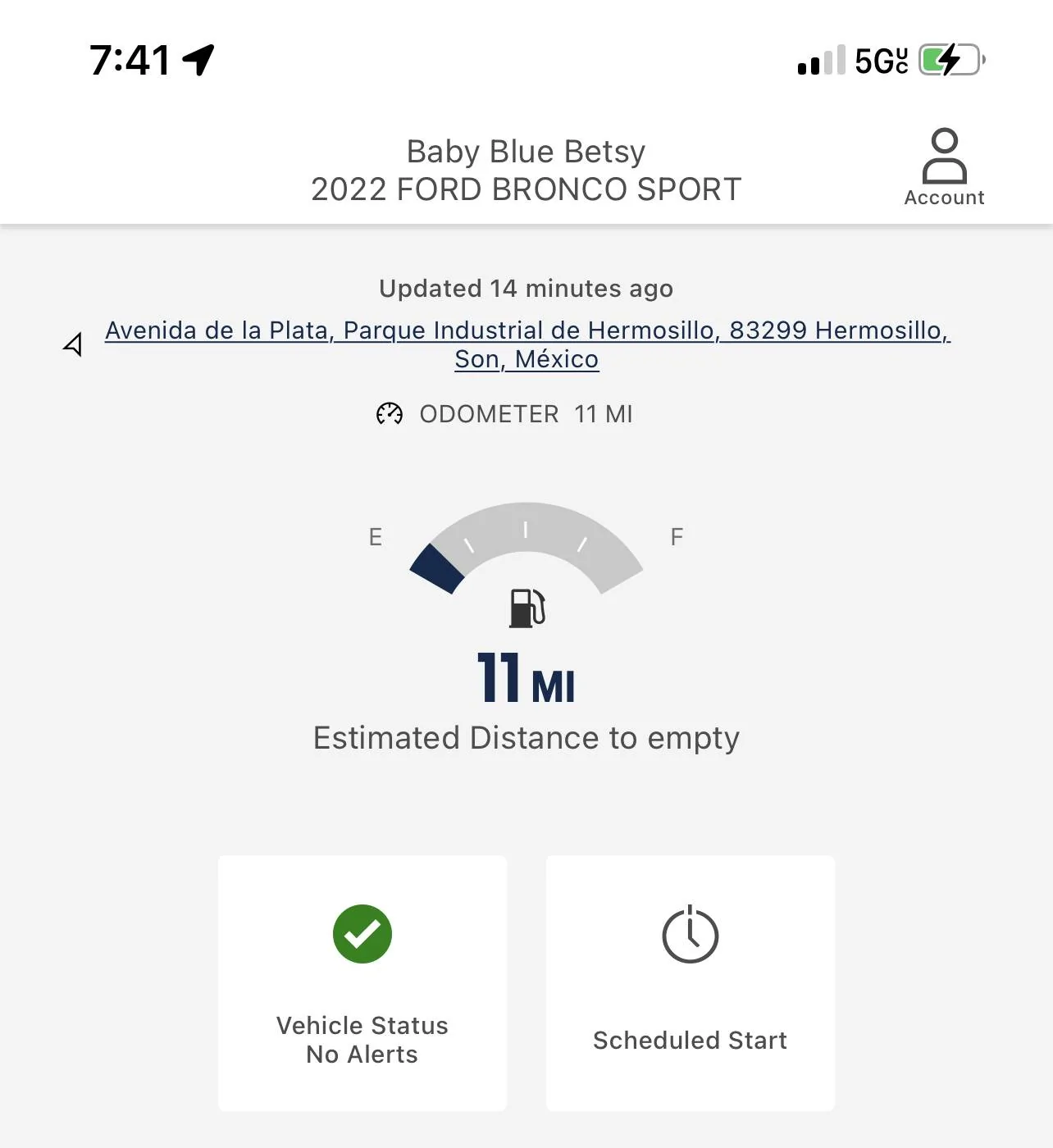 Ford Bronco Sport July 2022 Waiting Room 68714ED6-819F-4991-B31A-E83907B055AA