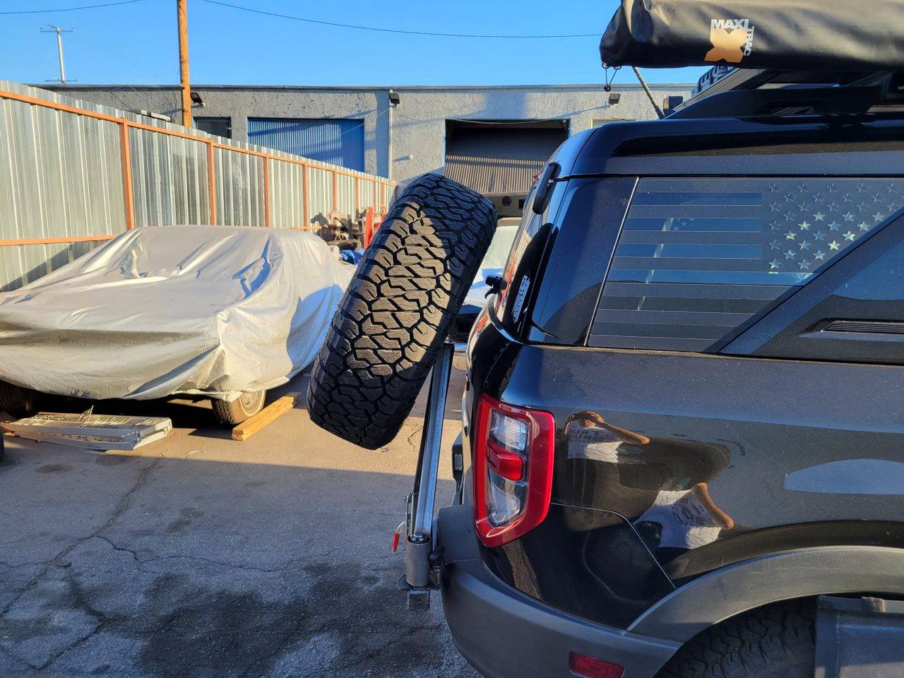 Ford Bronco Sport New Tire carrier 20220812_183640