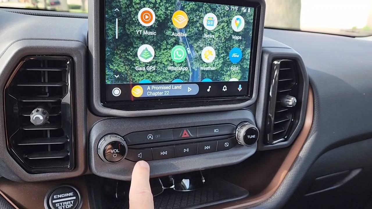Ford Bronco Sport Broken Audio Settings Button VideoCapture_20220814-113801