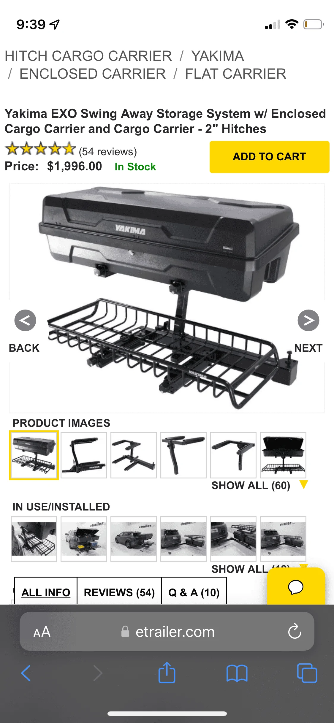 Ford Bronco Sport Yakima EXO System feedback? 75D3E1ED-1BF1-4A81-8F66-72C62855D225