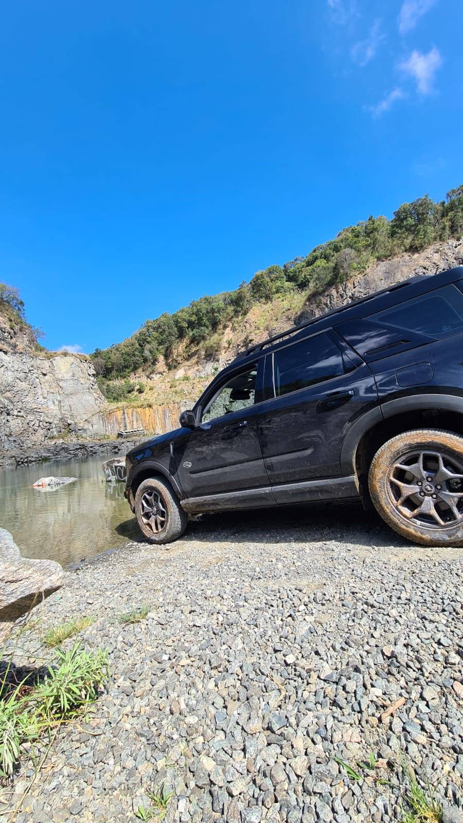 Ford Bronco Sport Just fooling around in an abandoned quarry WhatsApp Image 2022-08-24 at 13.50.08