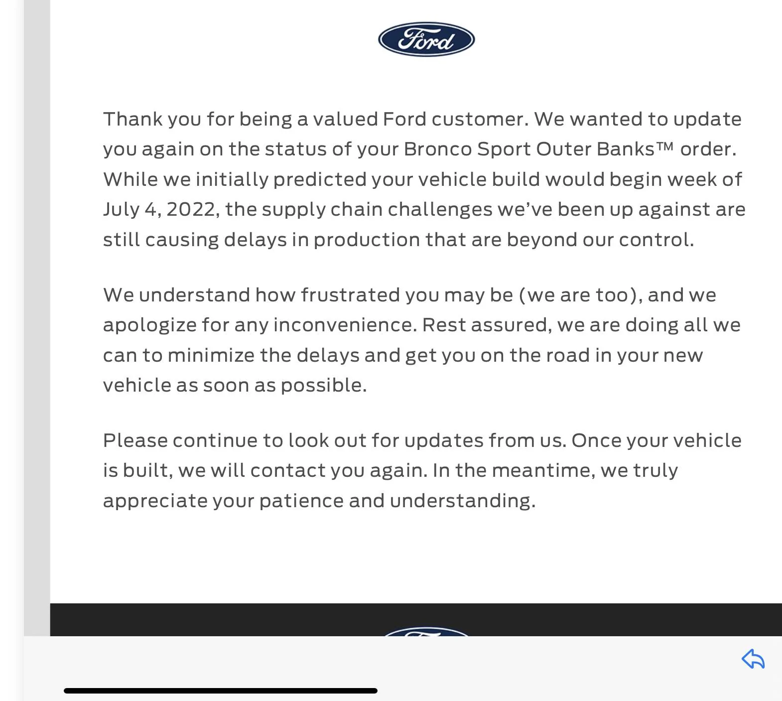 Ford Bronco Sport July 2022 Waiting Room 9063EB6D-CAB9-4623-A0CC-201B7DB5E36B