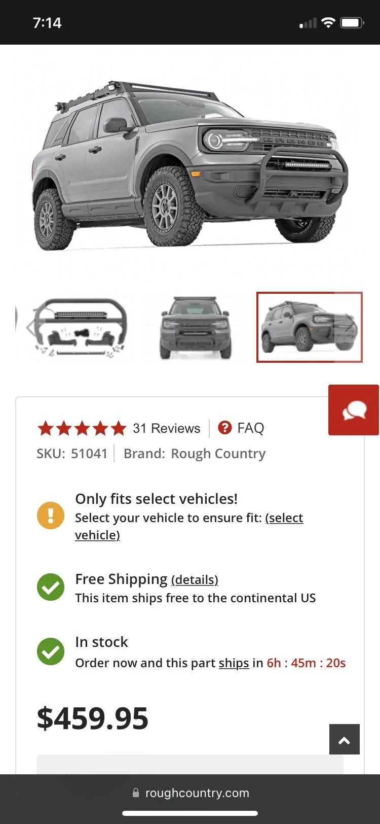 Ford Bronco Sport RC Bull bar vs Black Horse Grille Guard 32EFBF71-67F3-4D08-905D-142CF7D106CA