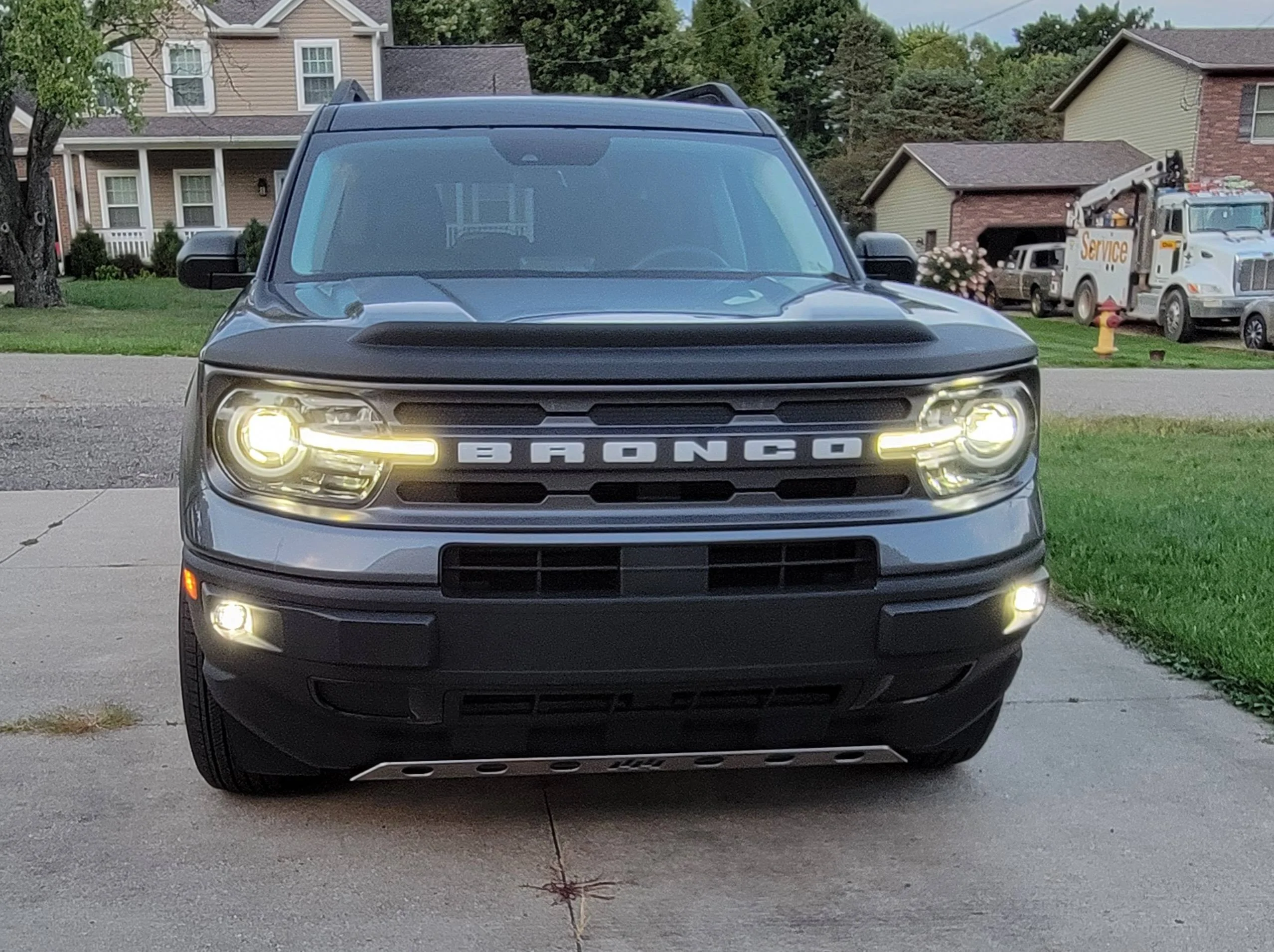 Ford Bronco Sport Really innovations skid gaurd / AVS Hood protector combo 20220902_195500