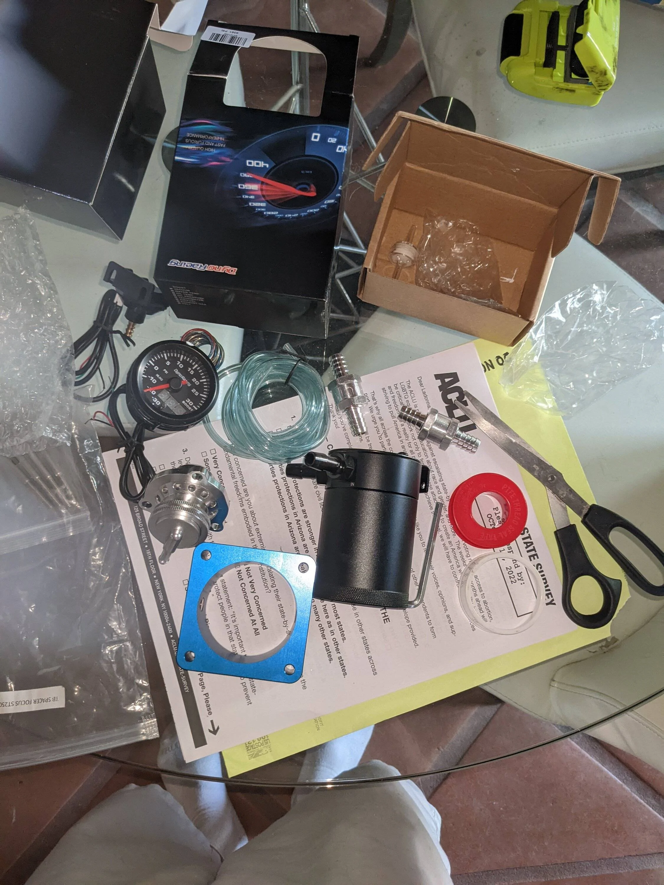 Ford Bronco Sport Boost gauge (not using forscan) and more PXL_20220903_002151359